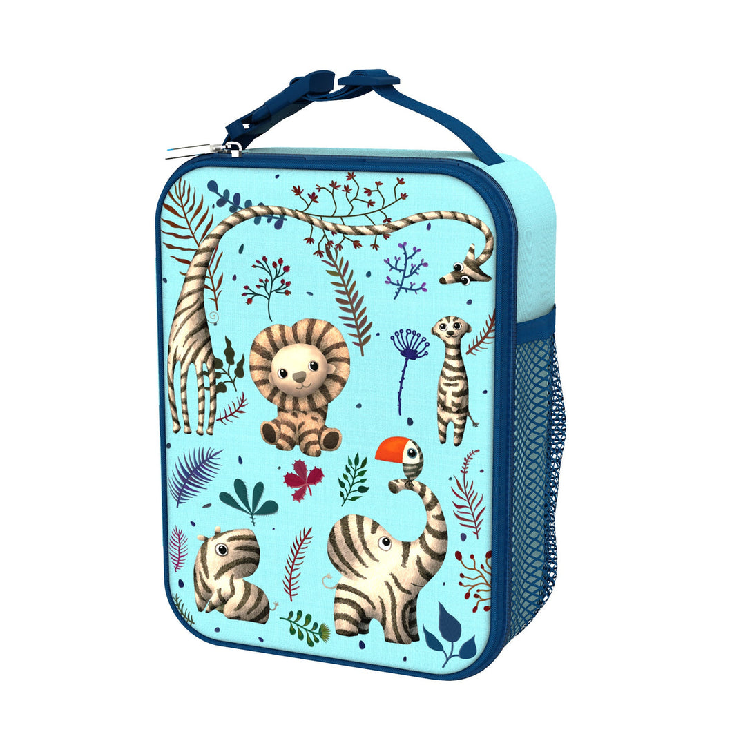 ION8 <BR>
Colourful, printed design lunch bag <BR>
Assorted Designs <BR>