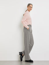 Load image into Gallery viewer, GERRY WEBER  &lt;BR&gt;
Prince of Wales check trousers with a wide leg &lt;BR&gt;
Autumnal colours &lt;BR&gt;
