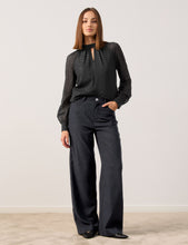 Load image into Gallery viewer, TAIFUN &lt;BR&gt;
Cordoroy Wide Leg Trouser &lt;BR&gt;
Black &lt;BR&gt;
