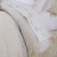 Load image into Gallery viewer, SANDERSON &lt;BR&gt;
Pyramus Jacquard Duvet Cover set &lt;BR&gt;
Natural &amp; Gold available &lt;BR&gt;
