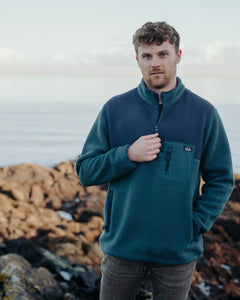 BLEUBIRD <BR>
Polar 1/4 Zip Fleece <BR>
Teal or Coral <BR>