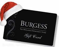 €300 CHRISTMAS GIFT CARD FOR BURGESS ATHLONE